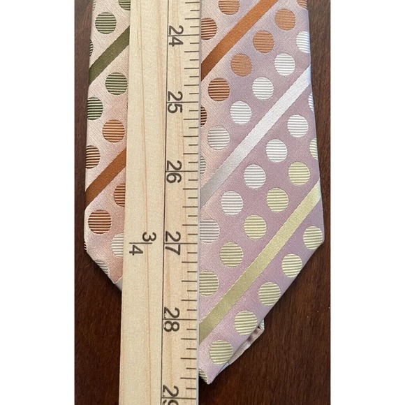 Bcbg Attitude All Imported Silk Hand Sewn Men’s Neck Tie - Picture 5 of 9